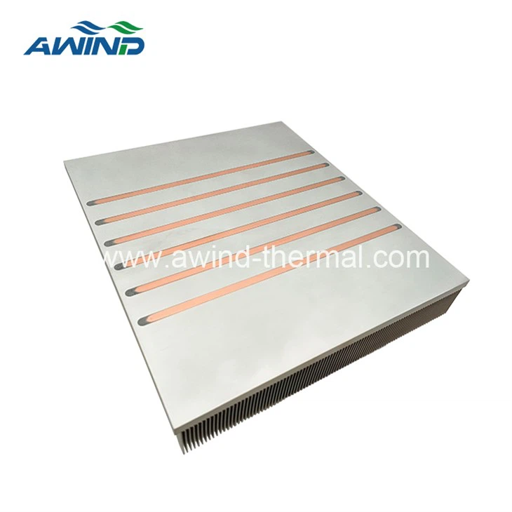 Soldered Heatpipes Fins Heat Sinks Radiator
